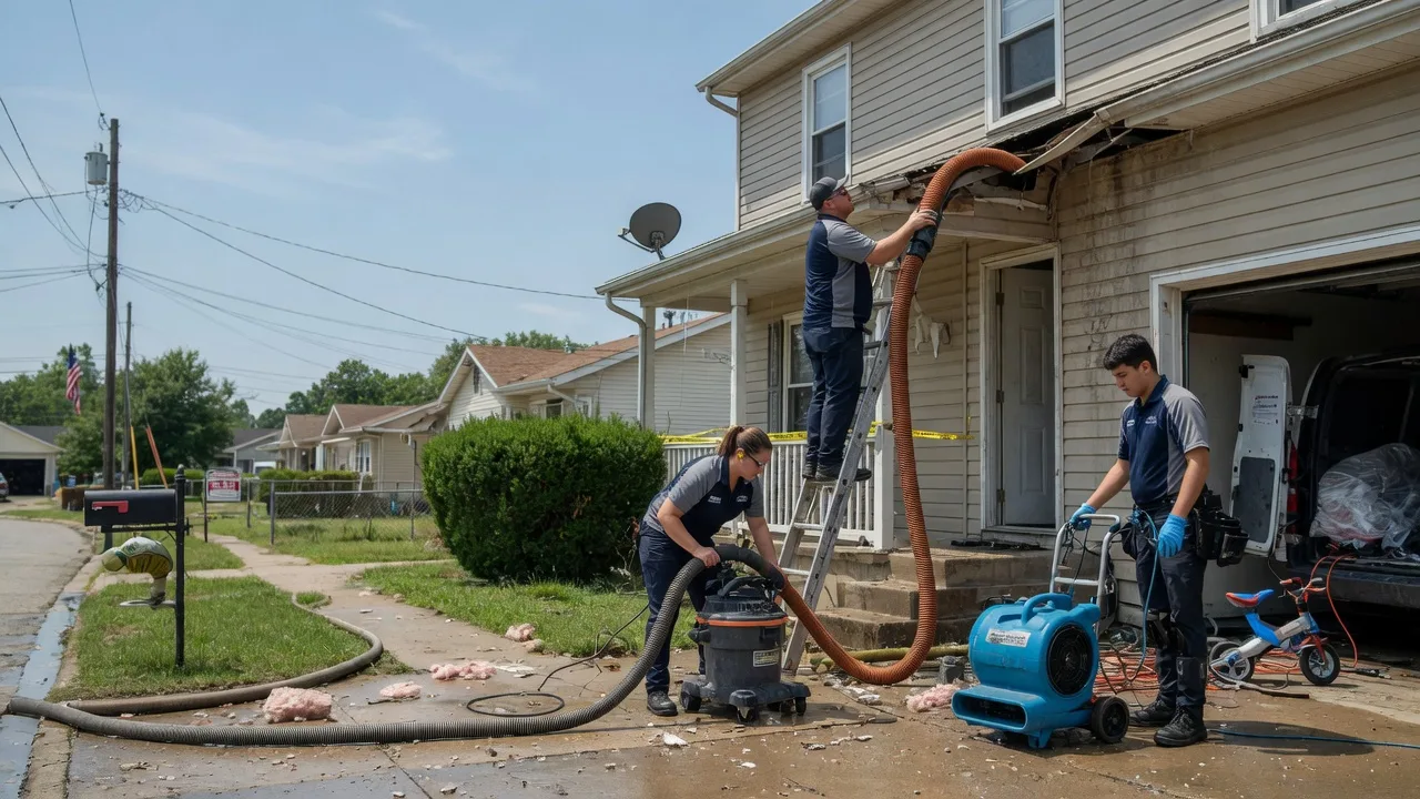 Water Damage Restoration in Harrison City, PA near me